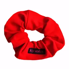KINETIX - Scrunchie Collete Supplex Rojo Accesorio Mujer