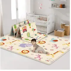 OEM - Alfombra de Juego para Bebé Plegable Portátil Reversible