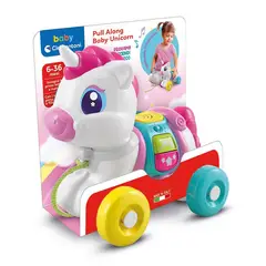 CLEMENTONI - Baby Baby Unicornio de Arrastre