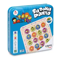 CAYRO - Sudoku Party de Madera FSC en caja de Metal