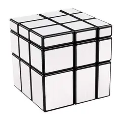 MOYU - Cubo Rubik Profesional Mirror o Modelo Espejo 3x3 Plateado