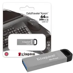 KINGSTON - Memoria USB 64GB Kyson Metal