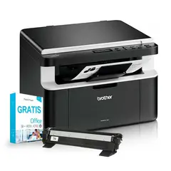 BROTHER - Impresora DCP 1602 Láser Multifuncional Monocromático