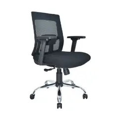 MOBELART - Silla de Oficina Ejecutiva Radius BC Negro möbelArt