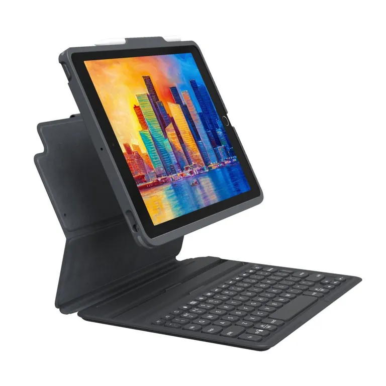 Teclado y Case Pro Keys para iPad 10,2 7a 8a y 9a Gen