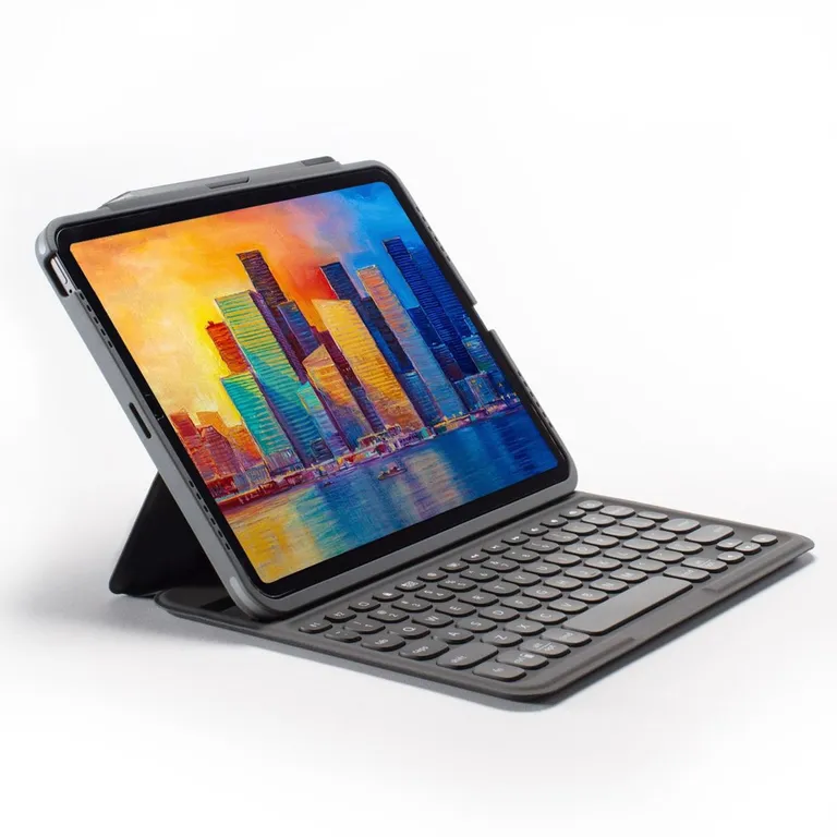 Teclado y Case Pro Keys iPad Pro 11 1a a 4a Gen y iPad Air 11 M2