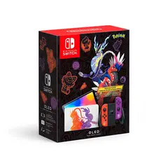 NINTENDO - Consola Switch Oled Edicion Pokemon Scarlet Violet