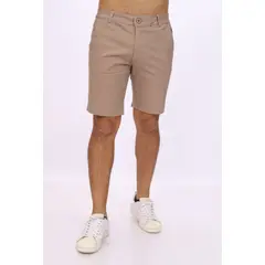 J JERAOUS - BERMUDA JERAOUS DRILL DE HOMBRE Taupe