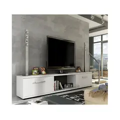 AMUEBLE - Centro de Entretenimiento ARTURO BLANCO melamina 18MM