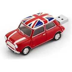 GENERICO - Jaster, Memoria Usb 32 Gb Mini Cooper Rojo