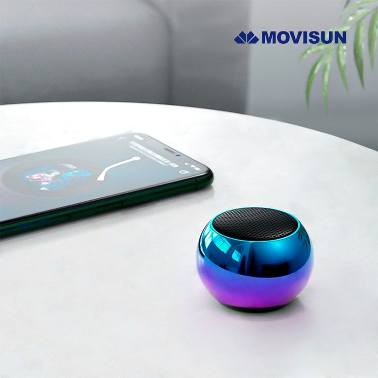 Mini Parlante Bluetooth EGG NEO Azul con Lila