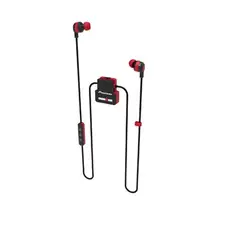 PIONEER - Audifono deportivo Bluetooth serie IRONMAN SEIM5BT - Rojo