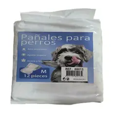 GENERICO - Pañal para mascotas Macho Talla M 28-42