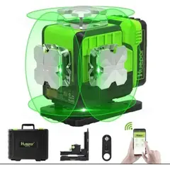 HUEPAR - Nivel láser verde P04CG 16 LINEAS VERDES bluetooth.