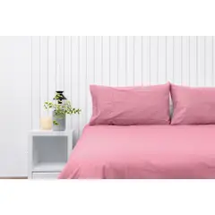 COBITEX HOME - Fundas De Almohada Lisas Palorosa 2 plazas 100% Algodón