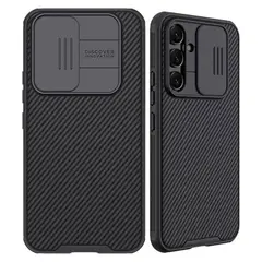 NILLKIN - Case Samsung A14 Camshield Funda Híbrida Negro