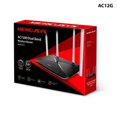 MERCUSYS - ROUTER AC12G AC1300 GIGABIT 4 ANTENAS DOBLE BANDA (AG12G)