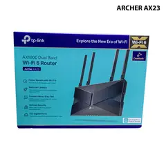 TP LINK - TP-LINK ROUTER AX1800, 4 ANTENAS, 4 PUERTOS GB (ARCHER AX23)