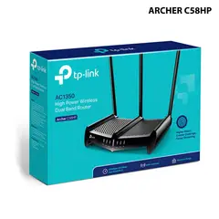 TP LINK - TP-LINK ROUTER AC1350 HIGH POWER ARCHER C58HP