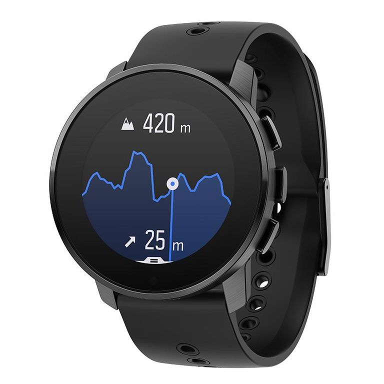 RELOJ DEPORTIVO CON GPS 9 PEAK ALL BLACK TITANIUM