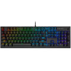 CORSAIR - Teclado mecánico K60 RGB PRO LOW PROFILE CHERRY MX Speed rgb
