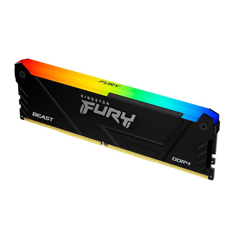Memoria RAM Fury Beast RGB 16GB DDR4 3200 Mhz KF432C16BB2A/16