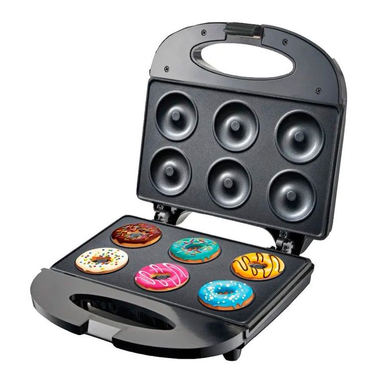 Máquina para Hacer Donuts Maker Horno 6 Rosquillas RAF R-588
