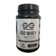 ALKALINE CARE - ISO Whey Protein 1Kg - Proteína de suero de leche sabor Vainilla