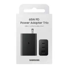 SAMSUNG - CARGADOR 65W TRIO PARA TAB S8 ULTRA S23 fe