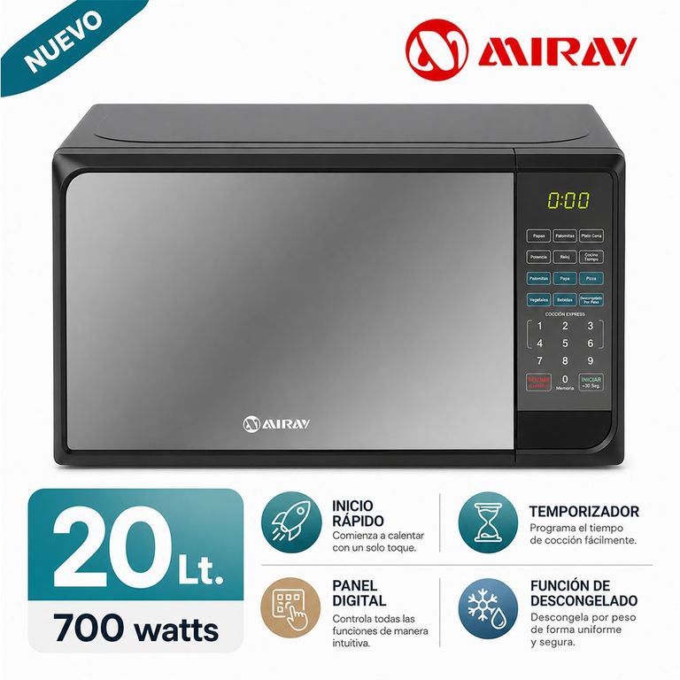 Horno Microondas HMM-20N 20 L
