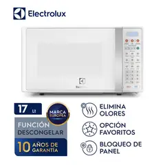 ELECTROLUX - Horno Microondas 17L EMDO17S2GSRUW Blanco