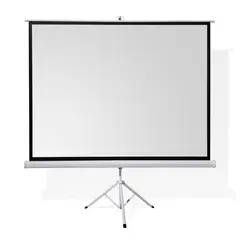 JOTA STORE - Ecran Pantalla para Proyector 100″ con Trípode Blanco Mate