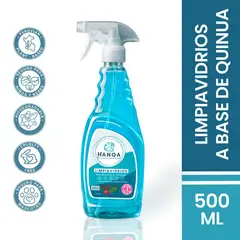 HANQA - Limpiavidrios Líquido Hierba Luisa Botella 500Ml