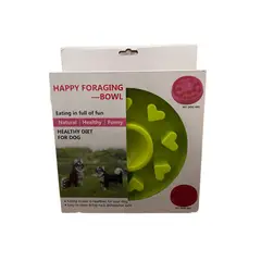 GENERICO - TAZÓN ANTIESTRÉS DE COMIDA PARA MASCOTA - FORMAS DE CORAZON