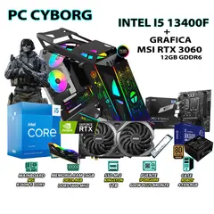 INTEL - Computadora Gamer Strike Core i5 13400F RAM DDR5 16GB SSD 1TB RTX 3060 12GB