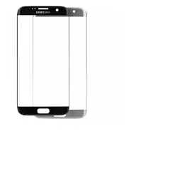GENERICO - Lote de 100 Mica Protectora de Vidrio Templado para Samsung S7-c/u S/1