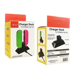 OEM - Base de Carga 2 en 1 para Mando de Juegos NS Switch Joy-Con