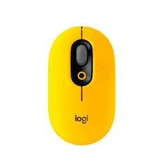 LOGITECH - MOUSE POP BLUETOOTH BLACKYELLOW