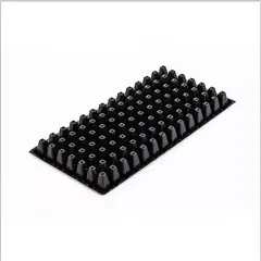 GENERICO - BANDEJA DE GERMINACIÓN HIDROPÓNICOS 98 CELDAS X 6 UNIDADES