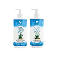 GENERICO - PACK 2 JABONES ALOE LIQUID SOAP