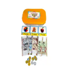 JENSA TOYS - Set de billetes monedas y tarjetas - La tiendita