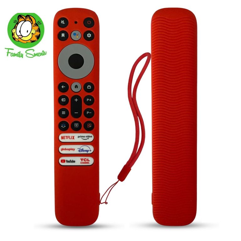 Funda de silicona para Control remoto Rc902v Rojo