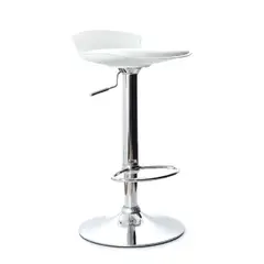 MOBELART - Silla para Bar Air giratoria Blanco möbelArt