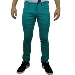 GENERICO - Pantalón Drill Moda Para Hombre - Turquesa