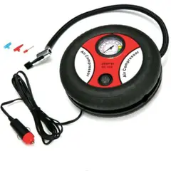 GENERICO - Mini inflador de aire compresora PARA LLANTA pelota.