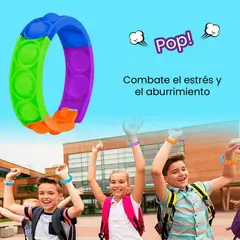 GENERICO - Pulsera Pop It Antiestrés