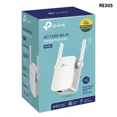 TP LINK - TP-LINK EXTENSOR AC1200, 2 ANTENAS EXT, 1 PUERTO F.E. (RE305)
