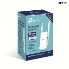 TP LINK - TP-LINK EXTENSOR AC1200, 2 ANTENAS EXT, 1 PUERTO F.E. (RE315)