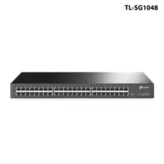 TP LINK - TP-LINK SWITCH 48P GB MBPS RACK 19 METAL TL-SG1048