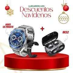 GENERICO - Smartwatch HW5 Ultimate 03 Correas pantalla Amoled
